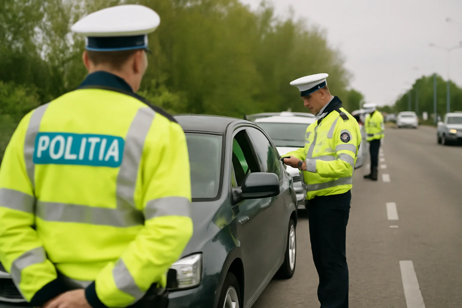 Acțiune rutieră extinsă în Tulcea: peste 300 de sancțiuni aplicate în trei zile