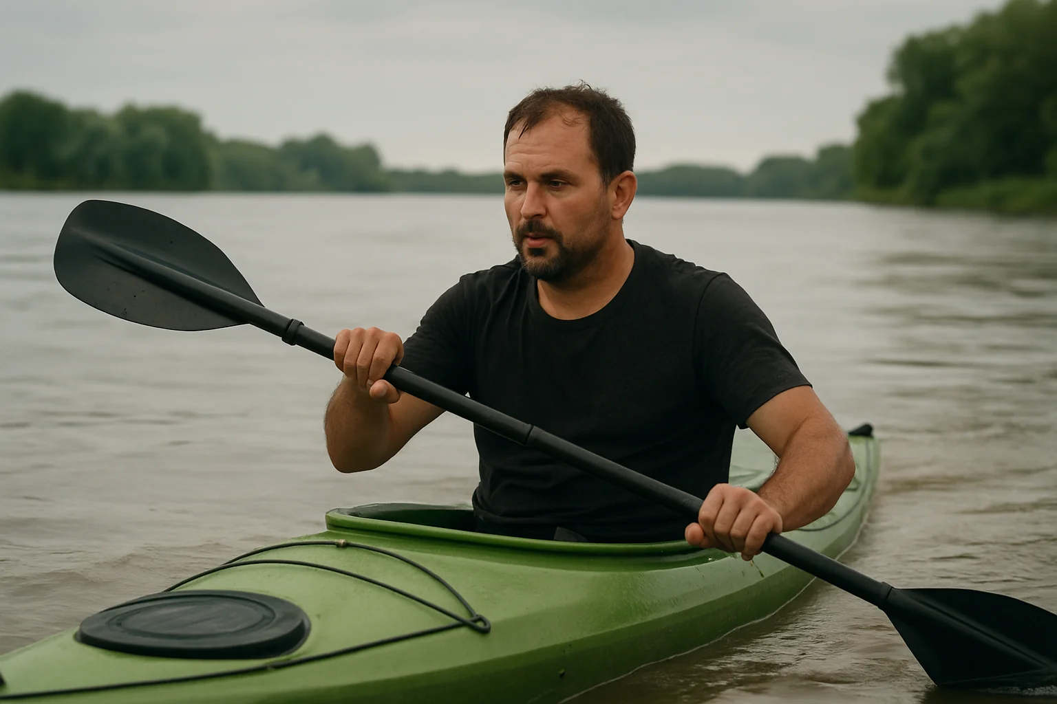 Arădeanul Flaviu Hoțopan a ajuns la Tulcea, finalizează expediția pe Dunăre