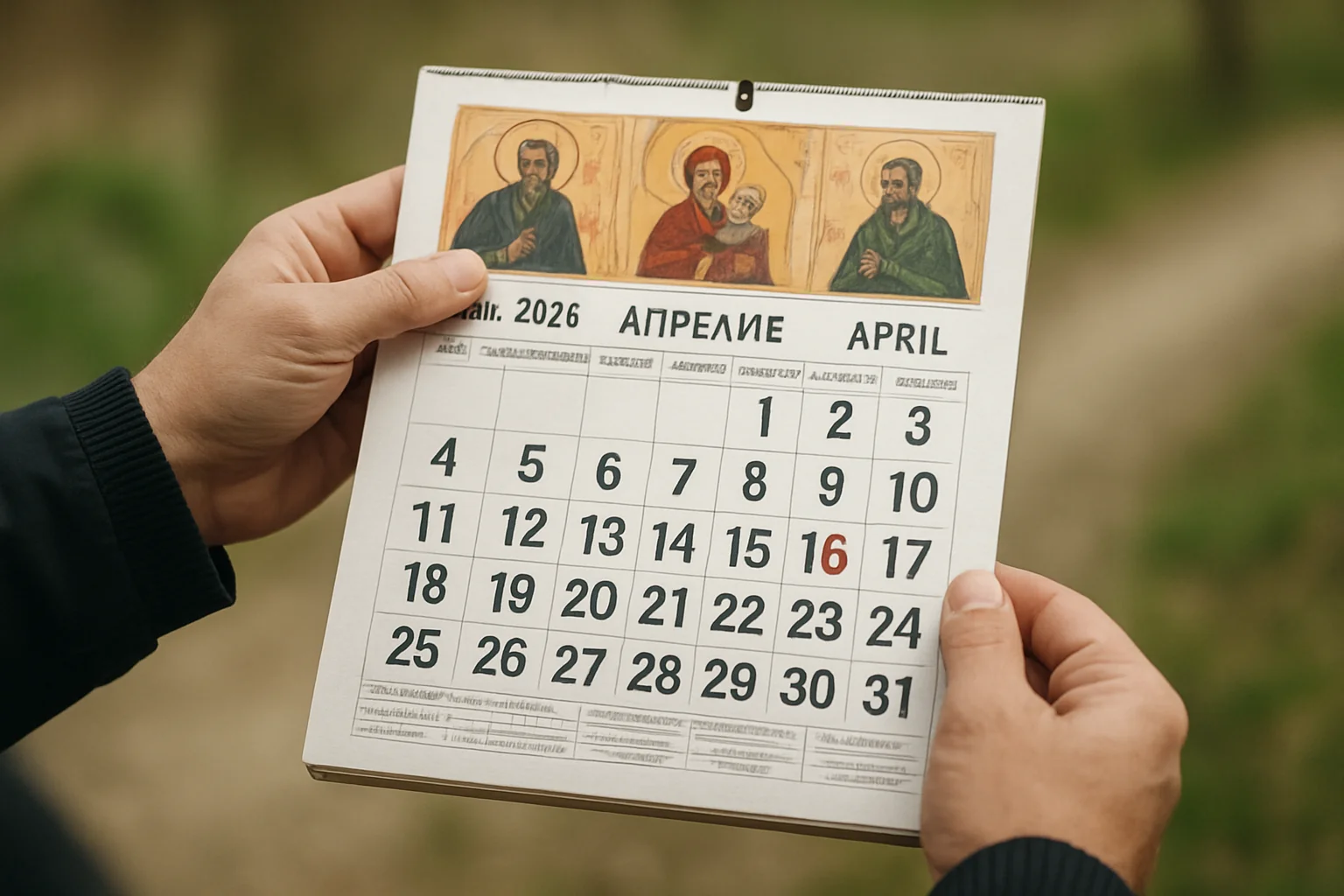 Calendar ortodox – 2026-04-16