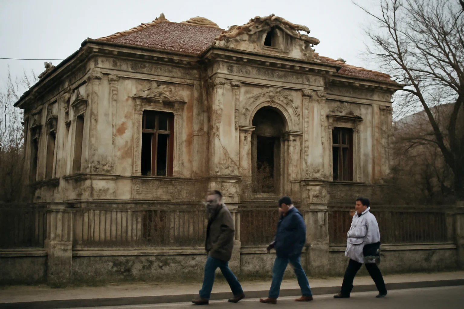 Clădire istorică din Tulcea, Casa Lichiardopol, ajunsă într-o stare avansată de degradare