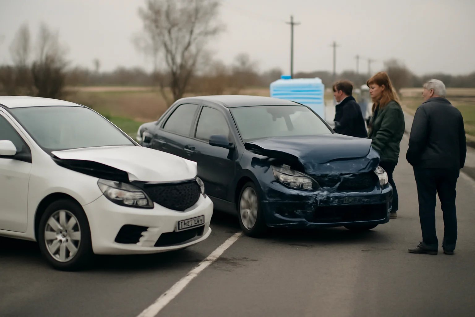 Coliziune între trei autoturisme pe DN22A, în județul Tulcea: o persoană rănită ușor