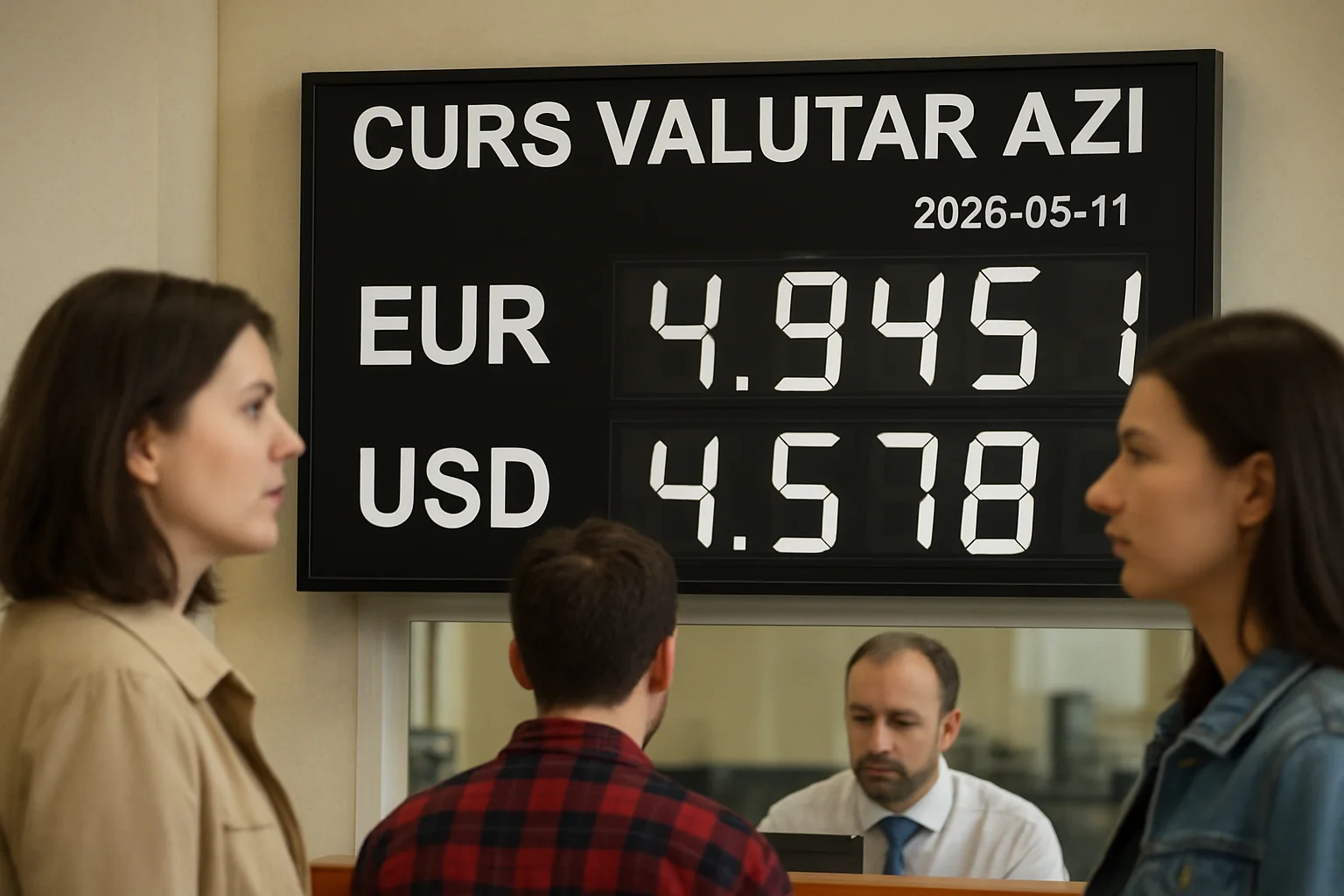 Curs valutar azi (BNR) – 2026-05-11