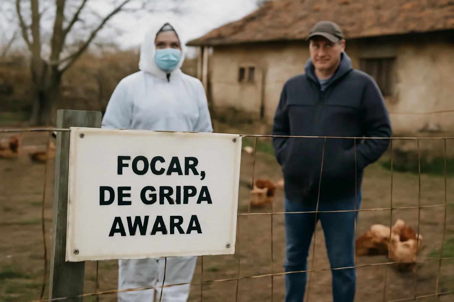 Focar de gripă aviară confirmat la Niculițel, județul Tulcea