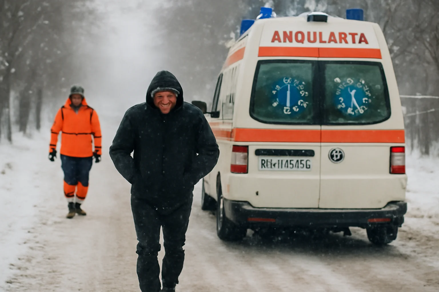 Ger persistent la Tulcea: mai multe cazuri de hipotermie și numeroase intervenții ale ambulanței