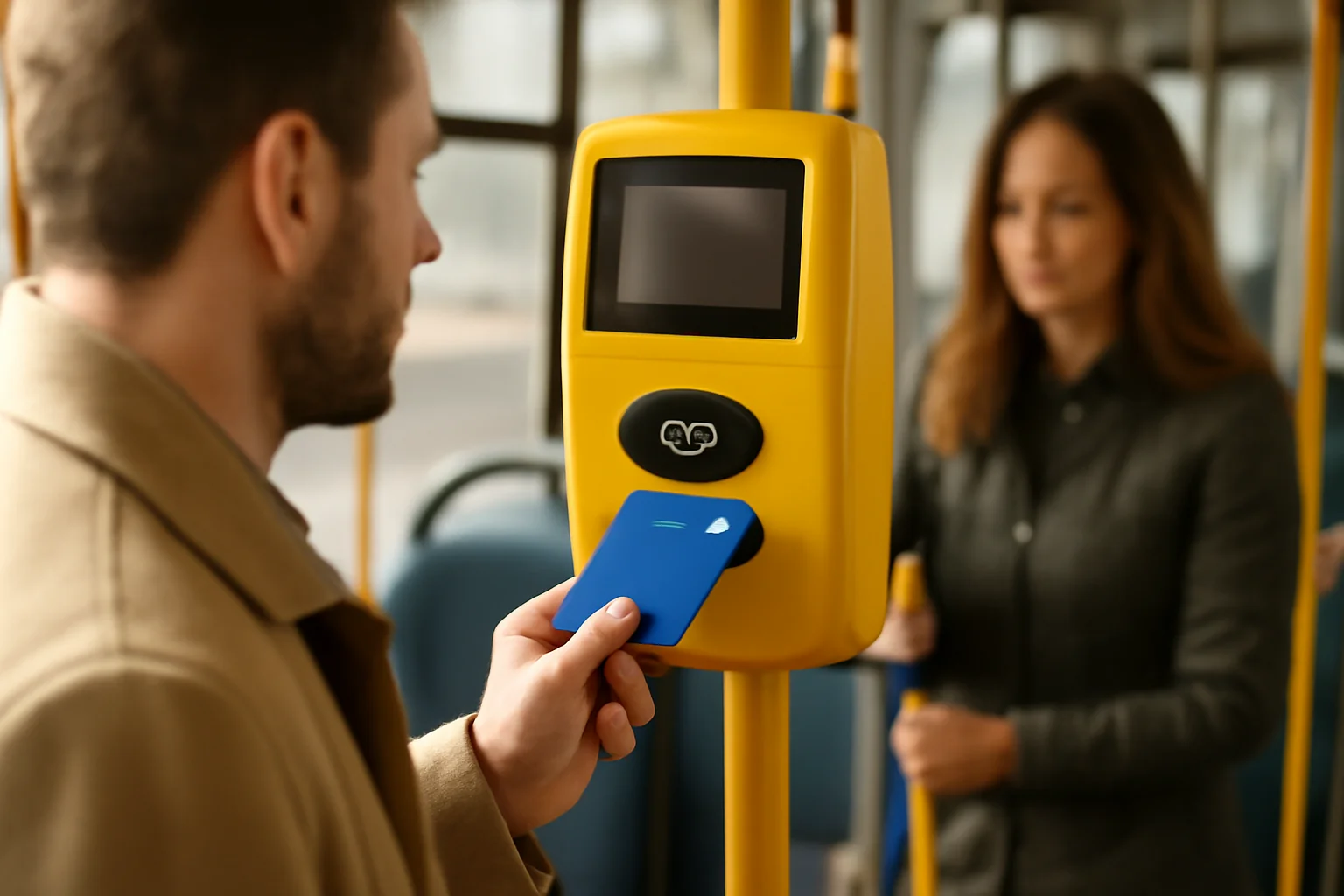 Plata cu cardul bancar, disponibilă în mijloacele de transport public din Tulcea