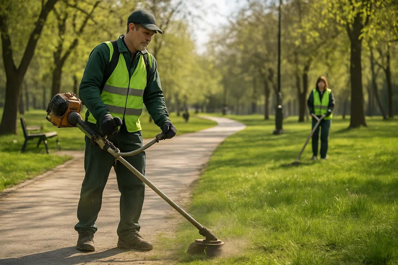 Programul de întreținere a spațiilor verzi în Tulcea pentru aprilie 2026