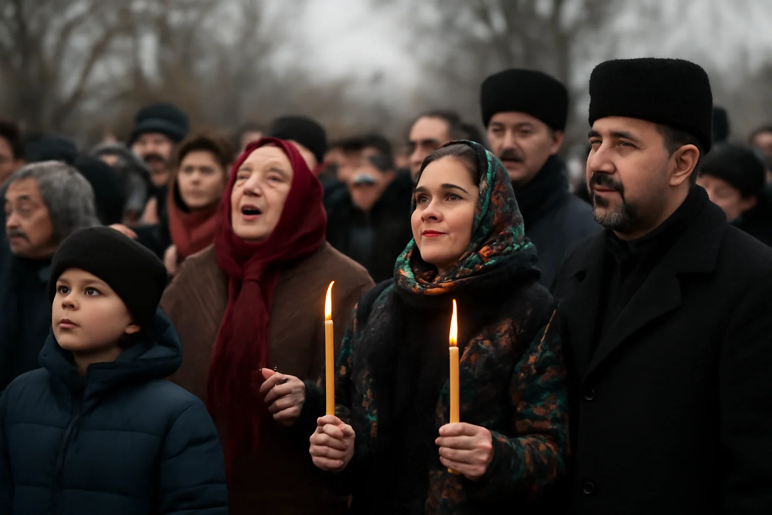 Rușii lipoveni din Tulcea au întâmpinat Anul Nou pe stil vechi în noaptea de 14 spre 15 ianuarie