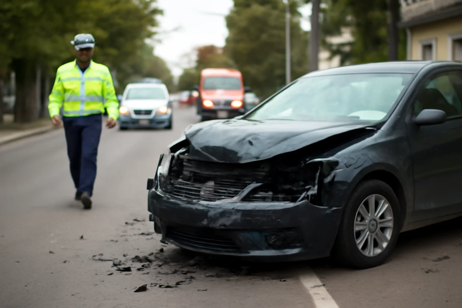 Șofer depistat băut după un accident rutier pe strada Viticulturii din Tulcea