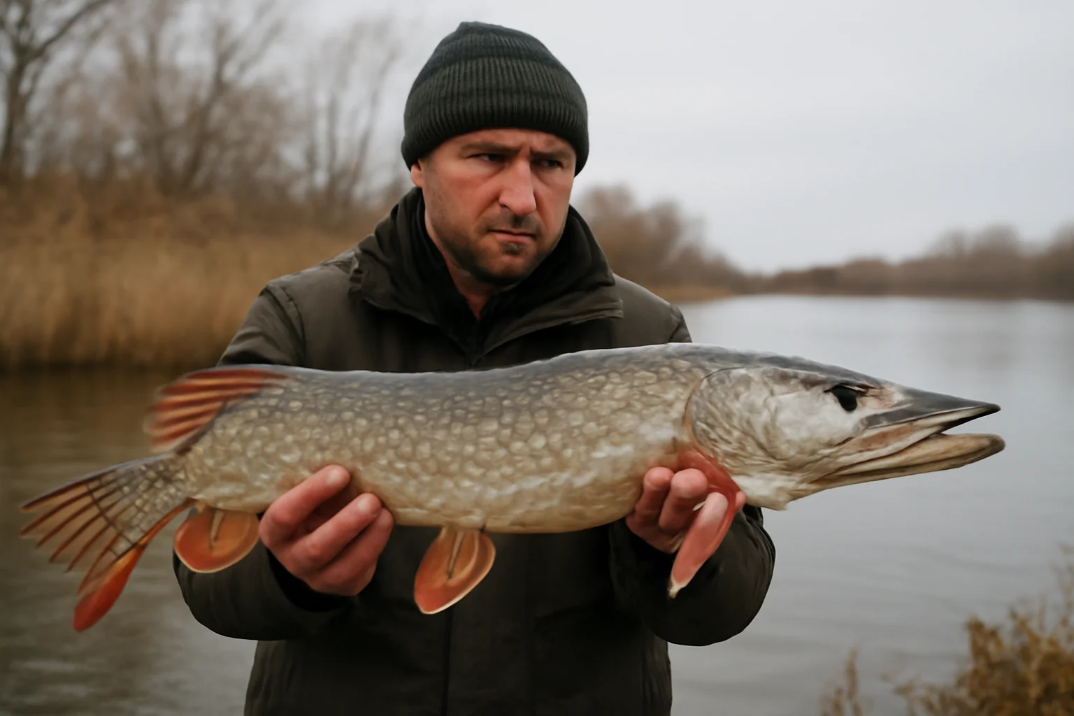 Tulcea: restricții la pescuitul de știucă în Delta Dunării de la 1 februarie